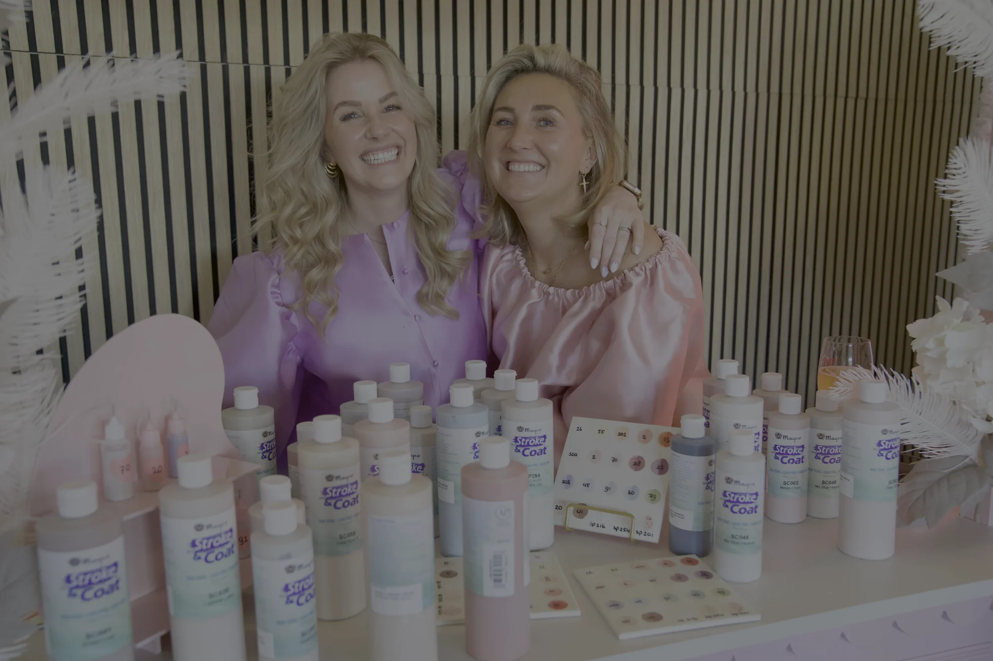 Samantha en Sadé, oprichters van SamDaé Creative Studio